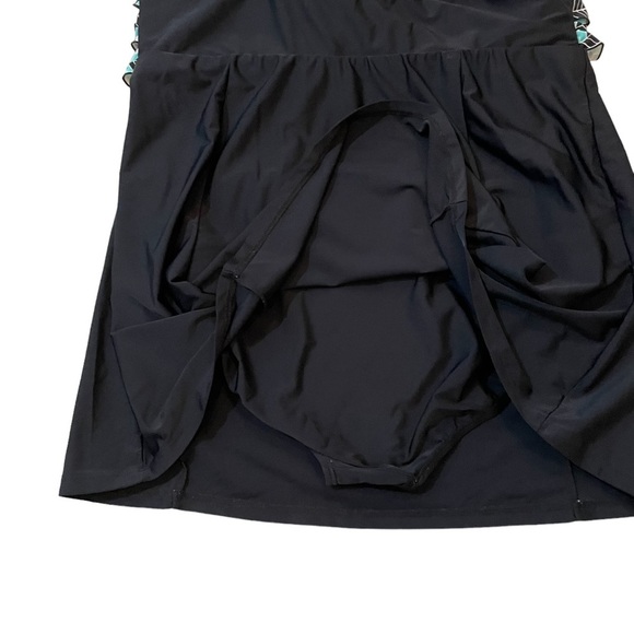 Liz Claiborne Women’s Plus Size 24W One Piece Swim-dress Swimsuit Swimwear - Picture 4 of 12